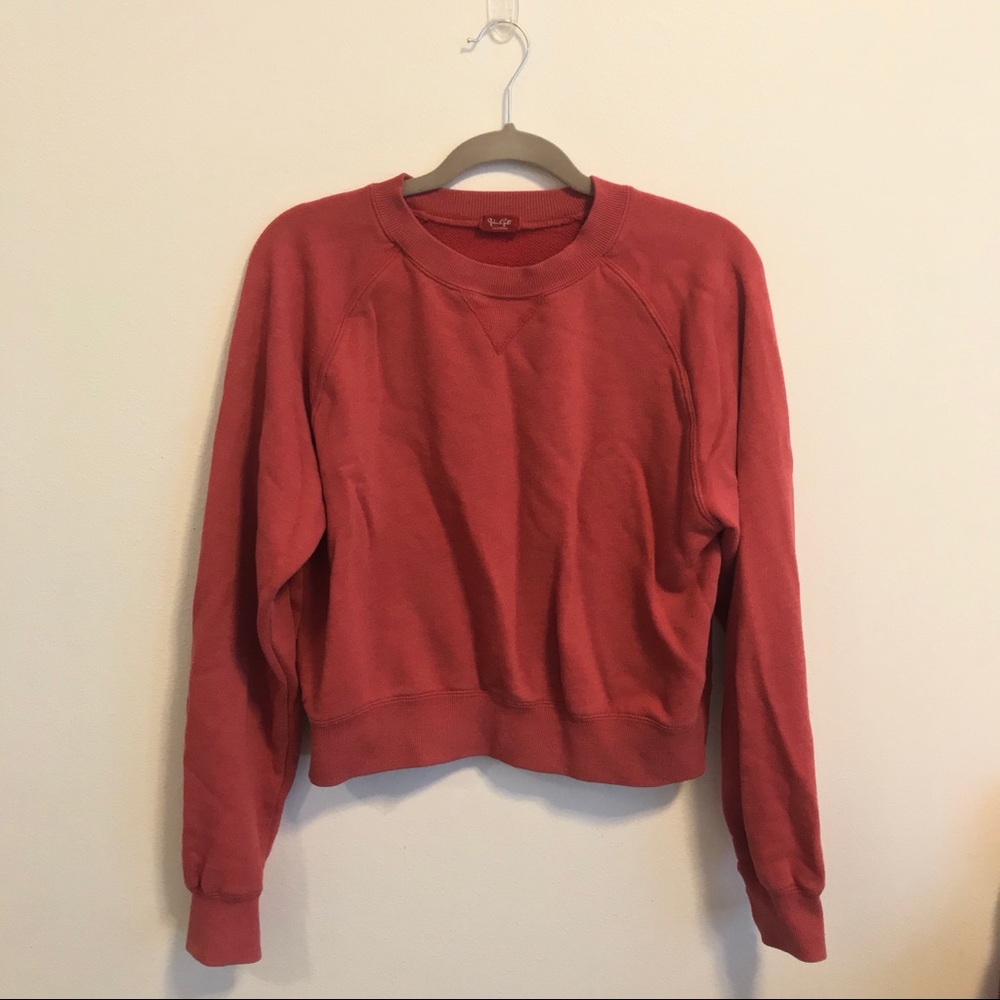 John Galt | Brandy Melville Red Sweatshirt